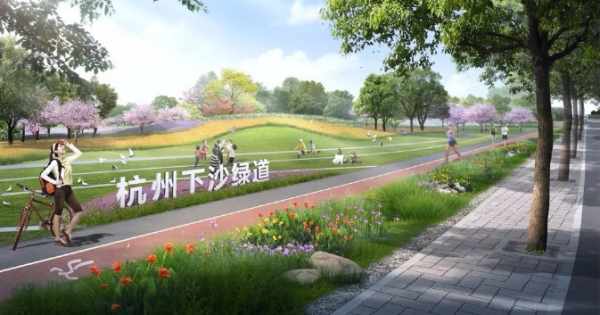 打造杭城首個環(huán)區(qū)綠道 杭州經(jīng)開區(qū)啟動環(huán)線景觀提升工程