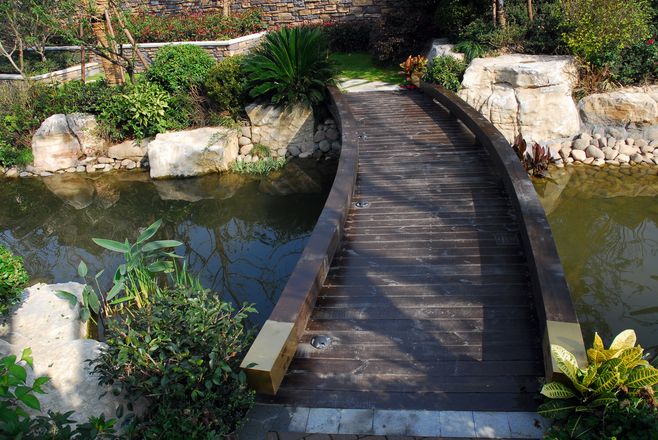 上海景瑞望府 新古典 住宅 別墅 木橋 景觀亭 景觀設計(SED新西林景觀國際,受邀加入ASLA協會,擁有風景園林工程設計專項甲級,業務范圍:住宅及社區設計、酒店及度假設計、養老地產及產業園區設計、商業地產設計、城市及空間設計、城市規劃設計)